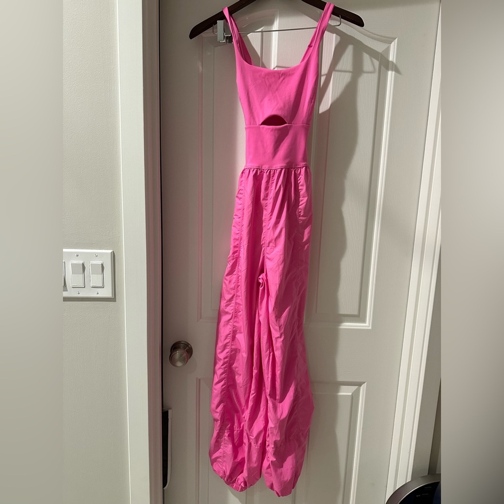 Vibrant Pink Jumpsuit